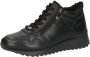 Caprice Sneakers met sleehak winterlaarzen veterschoenen high-top sneaker in comfortabele breedte - Thumbnail 3
