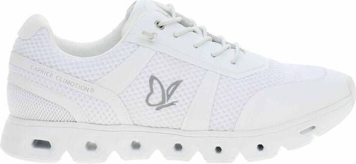 Caprice Plateausneakers vrijetijdsschoen lage schoen comfortschoen met logo-vlinder - Foto 4