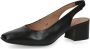Caprice Zwarte elegante pumps met hak voor dames - Thumbnail 3