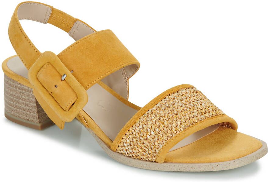 Caprice Sandaaltjes zomerschoen sandaal blokhak met klittenbandsluiting - Foto 2