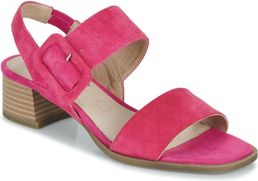 Caprice SIENA suède sandalette fuchsia - Foto 5