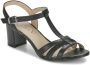 Caprice Sandaaltjes zomerschoen riemchensandalette blokhak met memory foam - Thumbnail 1