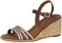 Caprice Dames Sandaaltje 9-28305-42 399 G-breedte - Thumbnail 2
