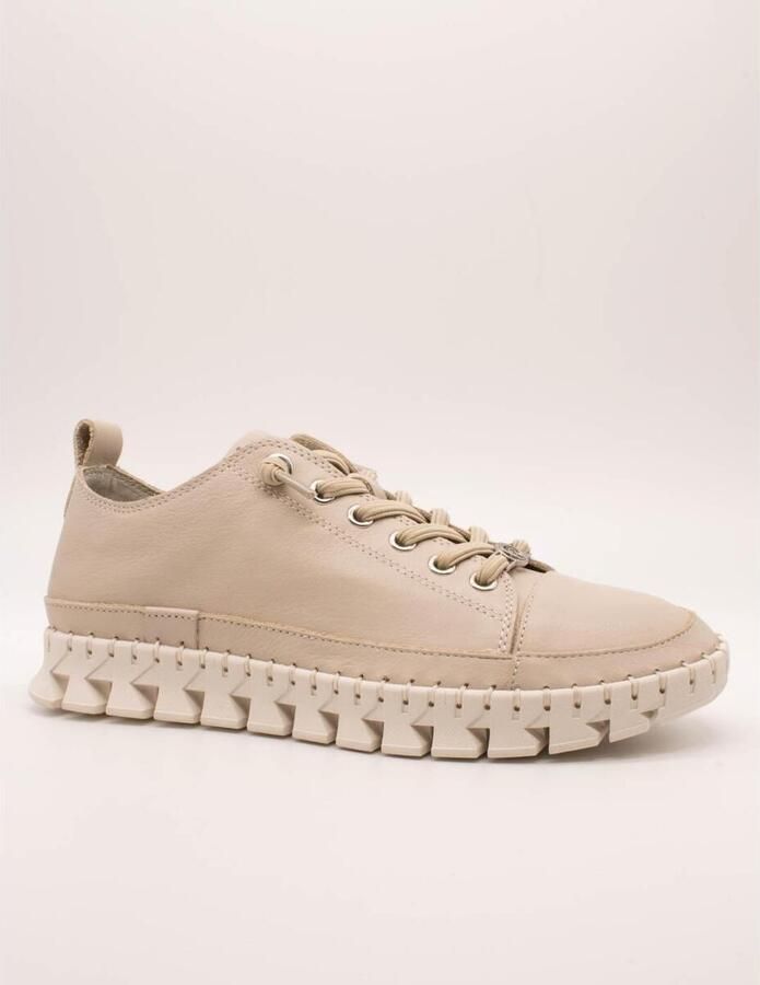 Carmela Lage Sneakers 163105-02 Piel Beige