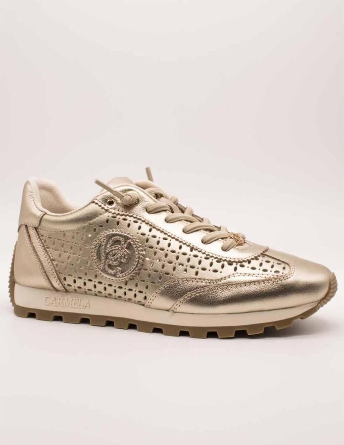 Carmela Lage Sneakers 163113-03 Piel Oro