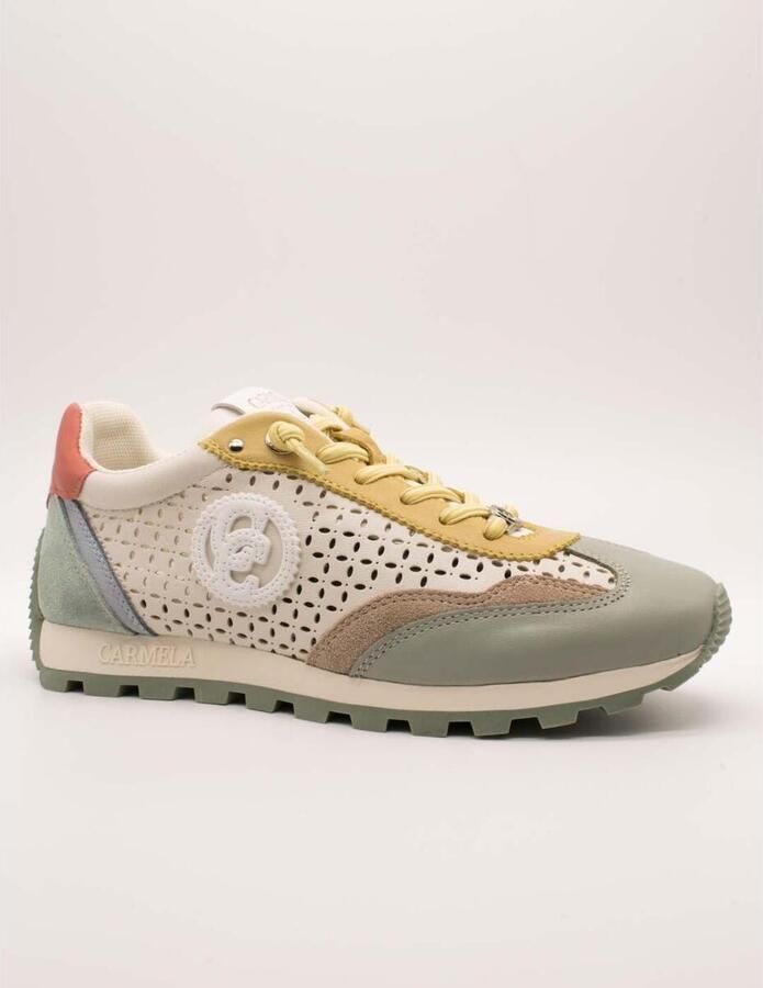 Carmela Lage Sneakers 163113-04 Piel Aqua