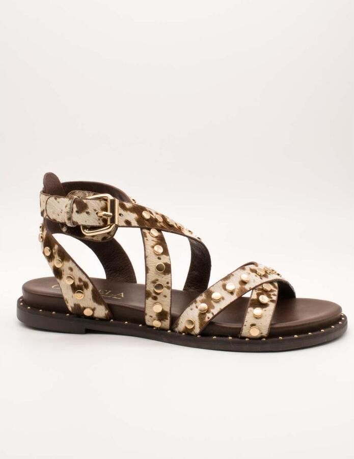 Carmela Platte sandalen 162393-09 Piel Cow
