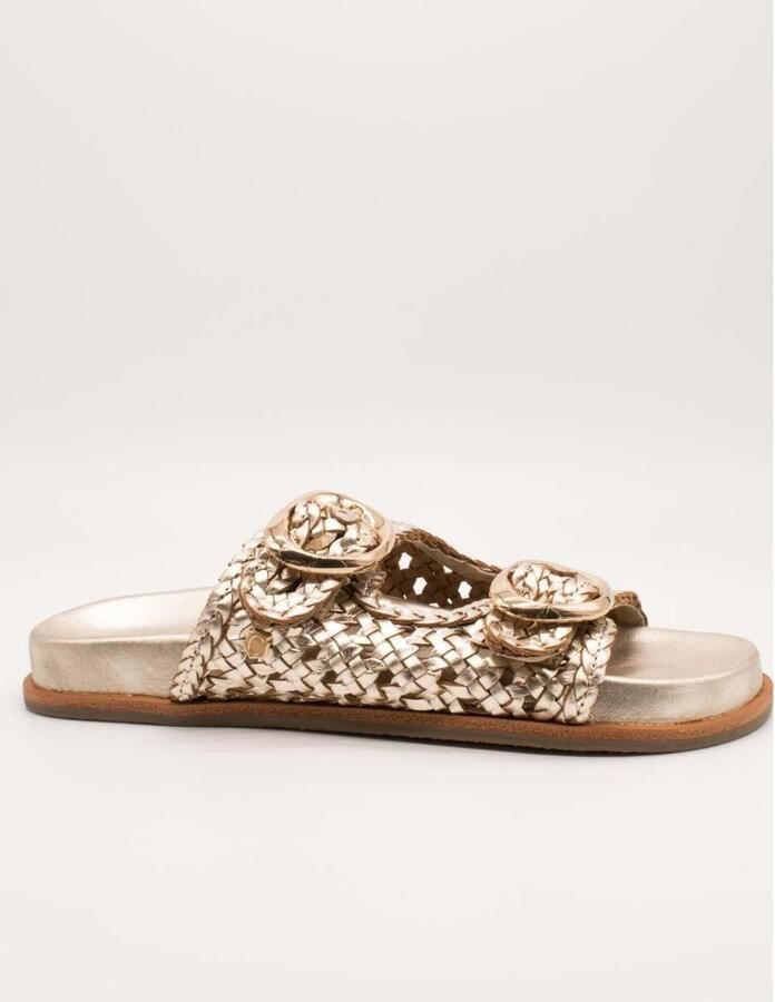 Carmela Platte sandalen 163058-03 Piel Oro