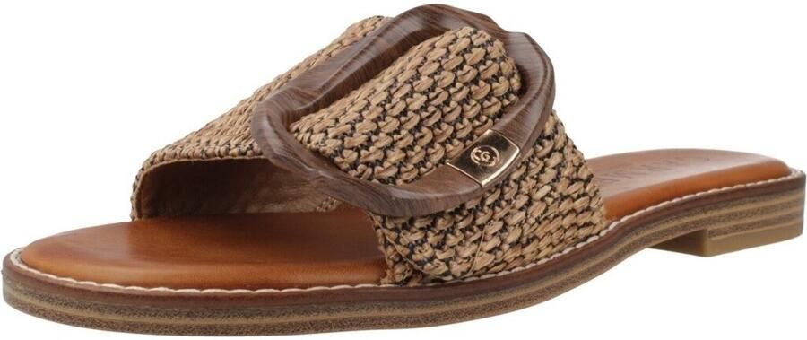 Carmela Platte sandalen 163161-01 Camel - Foto 2