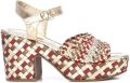 Carmela Sandalen met hakken 162224 - Goud