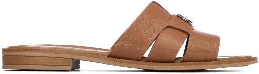 Carmela Platte sandalen 163059-05 Piel Camel - Foto 2