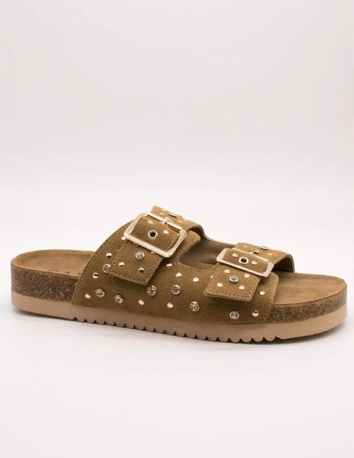 Carmela Slippers 163282-01 Serraje