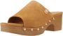 Carmela Stijlvolle Platte Sandalen Brown Dames - Thumbnail 10
