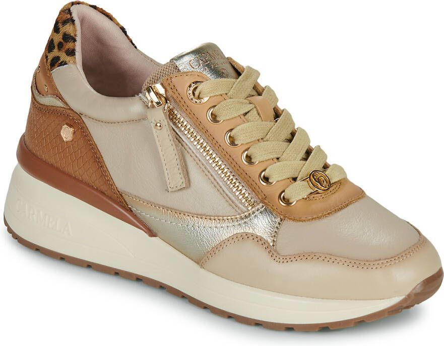 Carmela Lage Sneakers 162442-BEIGE - Foto 2