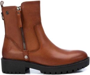 Carmela Low Boots chelsea met rits piel camel 67972