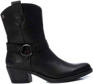 Carmela Low Boots cowboy laarsje piel negro 67386