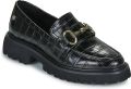 Carmela Mocassins 162547-BLACK-CROCO - Zwart