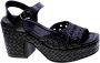 Carmela 161637 Sandaal ZWART - Thumbnail 3