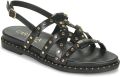 Carmela Platte sandalen 162392 - Zwart