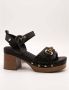 Carmela 162367 Sandaal ZWART - Thumbnail 3