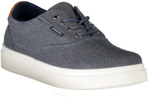 Carrera Blauwe Polyester Sneaker met Veters Contrastdetails Logo Blue Heren - Foto 2