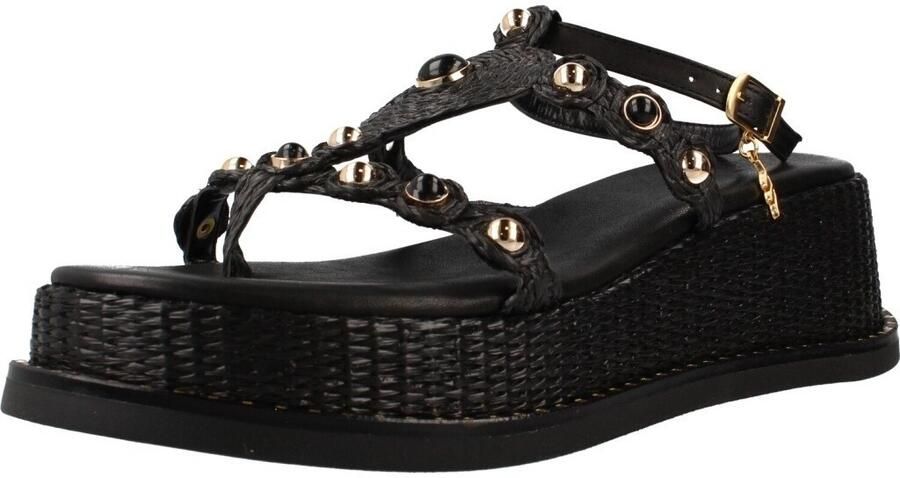 Caryatis Sandalen met sleehak Chara