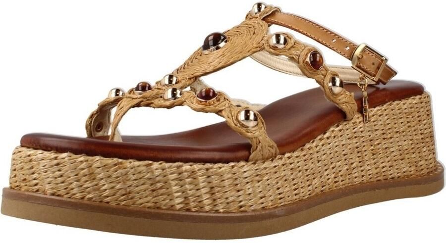 Caryatis Sandalen met sleehak Chara