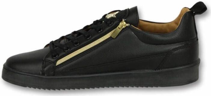 Cash Money Heren Schoenen Heren Sneaker Bee Black Gold CMS97 Zwart Maten: