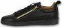 Cash Money Heren Schoenen Heren Sneaker Bee Black Gold CMS97 Zwart Maten: - Thumbnail 2