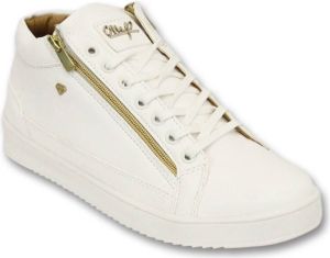 Cash Money Sneakers Bee White Gold White