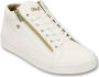 Cash Money Heren Sneaker Bee White Gold 2- CMS98 White Maten: - Thumbnail 2