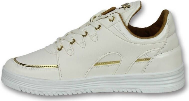 Cash Money Hoge Sneakers Online Mannen Sneaker Luxury White CMS71 Wit Maten: