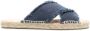 Castañer Gemengde Stof Palmera Sandaal Blue Dames - Thumbnail 3