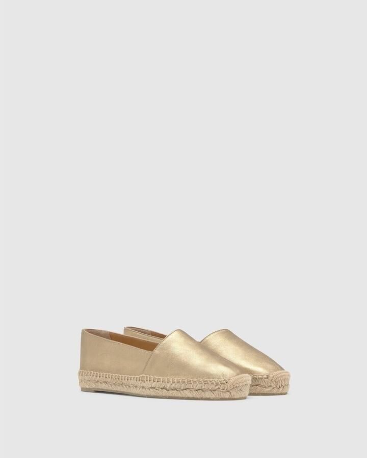 Castañer Gouden Espadrilles voor Vrouwen - Foto 3