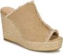 Castañer Fatima gewassen katoenen sandalen met 11 cm hak. - Thumbnail 2