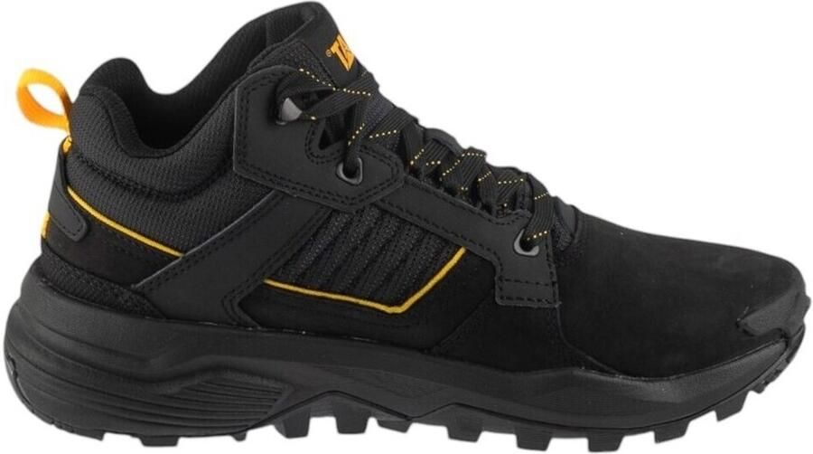 Caterpillar Grapple Leather Mid Mannen Zwart Sneakers - Foto 2