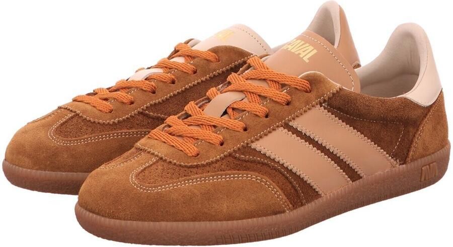 Caval dames sneaker asymmetrisch in naturel suede - Foto 2