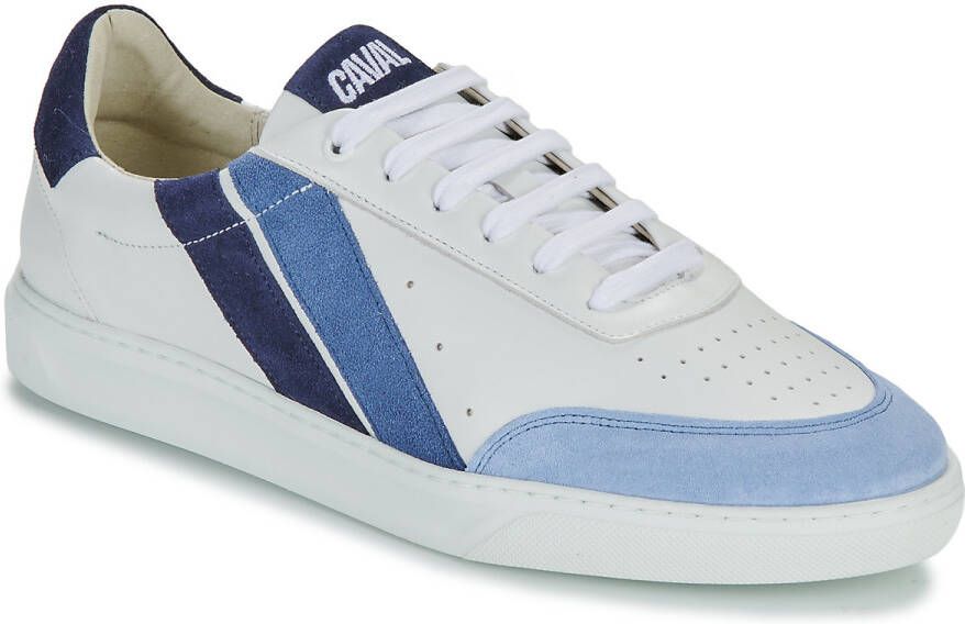 Caval Lage Sneakers LOW SLASH 50 SHADES OF BLUE