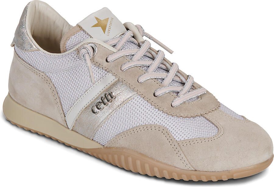 Cetti Lage Sneakers C-1407-SRA-V26-ANTE-BAYER-CHAMPAGNE