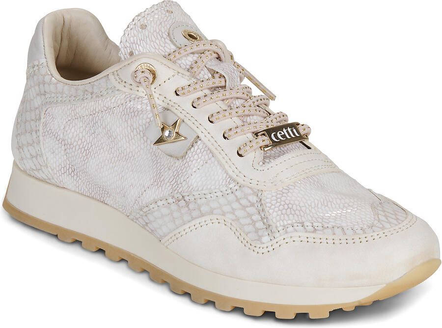 Cetti Lage Sneakers C-848-SRA-V26-SNAKE-MARFIL