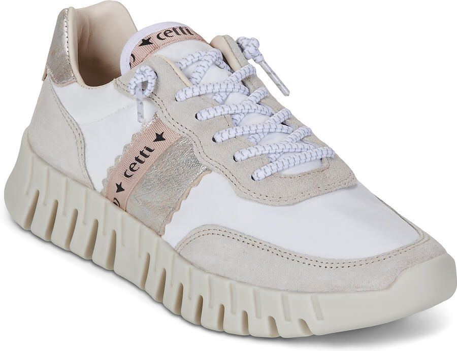 Cetti Lage Sneakers C-849-SRA-EXP-V26-ANTE-MESH-BLANCO