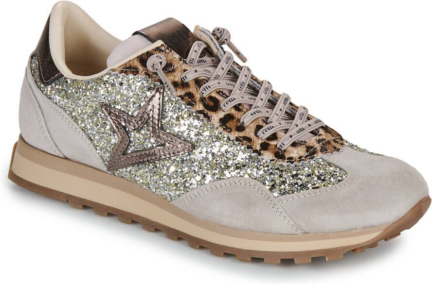 Cetti Lage Sneakers C-1259-SRA-INV26-ANTE-GLITTER-CHAMPAGNE