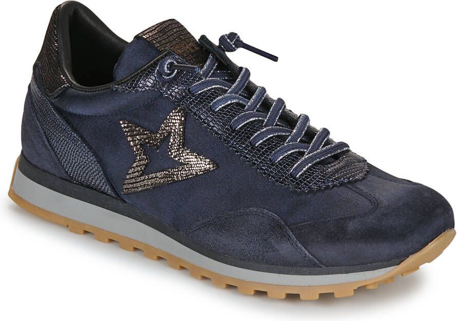 Cetti Lage Sneakers C-1259-SRA-INV26-ANTE-RASO-PETROLEO