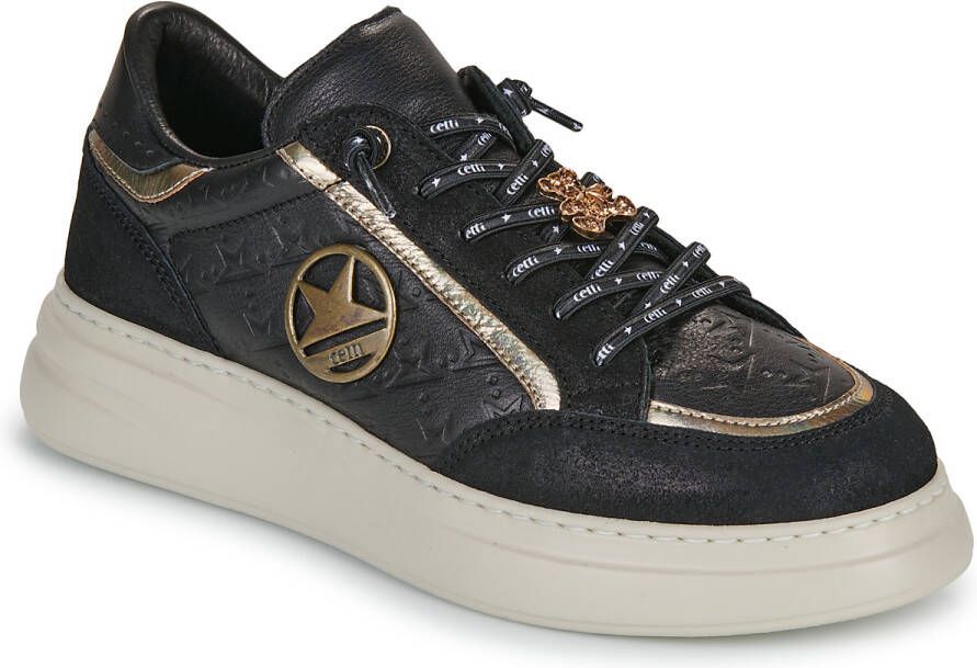 Cetti Lage Sneakers C-1401-SRA-INV26-METAL-NATURE-NEGRO