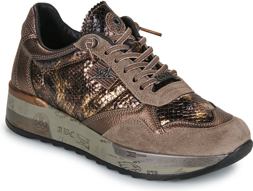 Cetti Lage Sneakers C-848-SRA-XL-INV26-ANTE-SNAKE-PEWTER