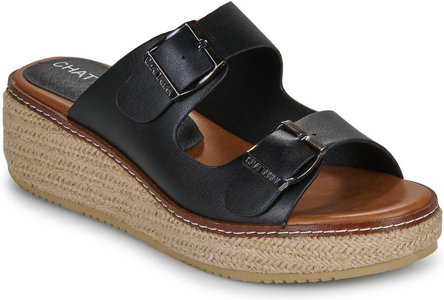 Chattawak Sandalen met sleehak NAVOTAS