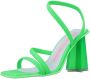 Chiara Ferragni Collection Vetersluiting High Heel Sandalen Green Dames - Thumbnail 3