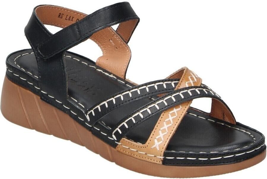 Chika 10 Sandalen met sleehak 115682