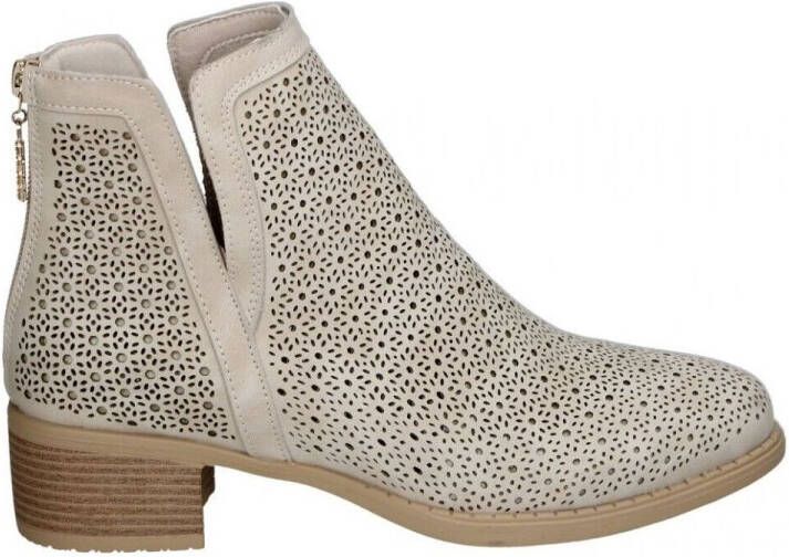 Chika 10 Enkellaarzen BOTINES CHK10 RAMBLA 03 MODA JOVEN BEIGE