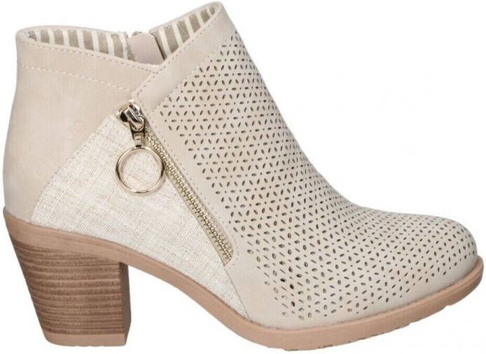 Chika 10 Enkellaarzen BOTINES CHK10 TONIA 14 MODA JOVEN BEIGE